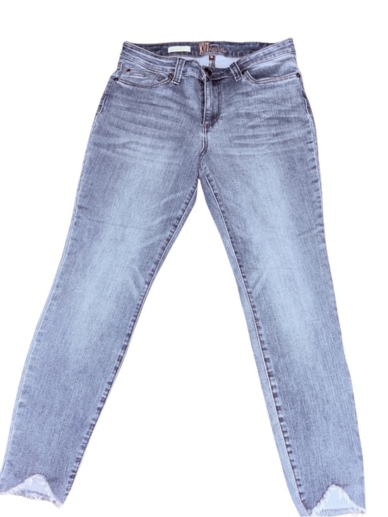 Kut from the Kloth Denim - Kut from the Kloth Light Wash Frayed Skinny Jeans - NWOT